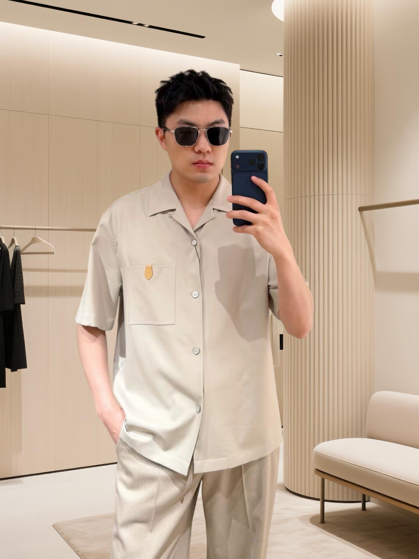 GTR / 루이비통 반팔 셔츠