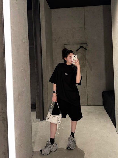 GTR / 발렌시아가 라운드넥 반팔 티셔츠
