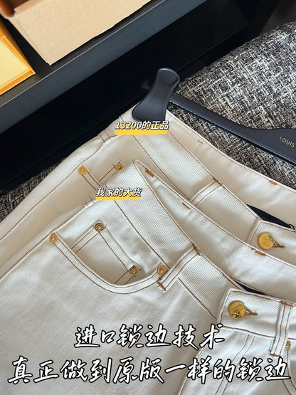 티모 / 루이비통 26년 이른봄 신상 청바지