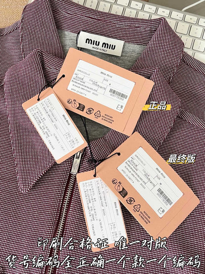 티모 / 미우미우 두 포켓 카라 반팔