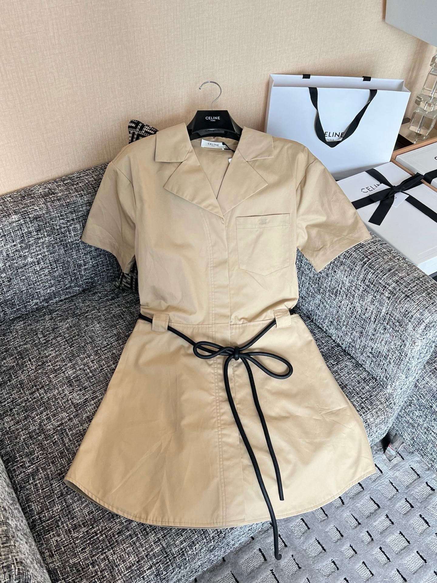 Timo / Celine Short-Sleeved Dress