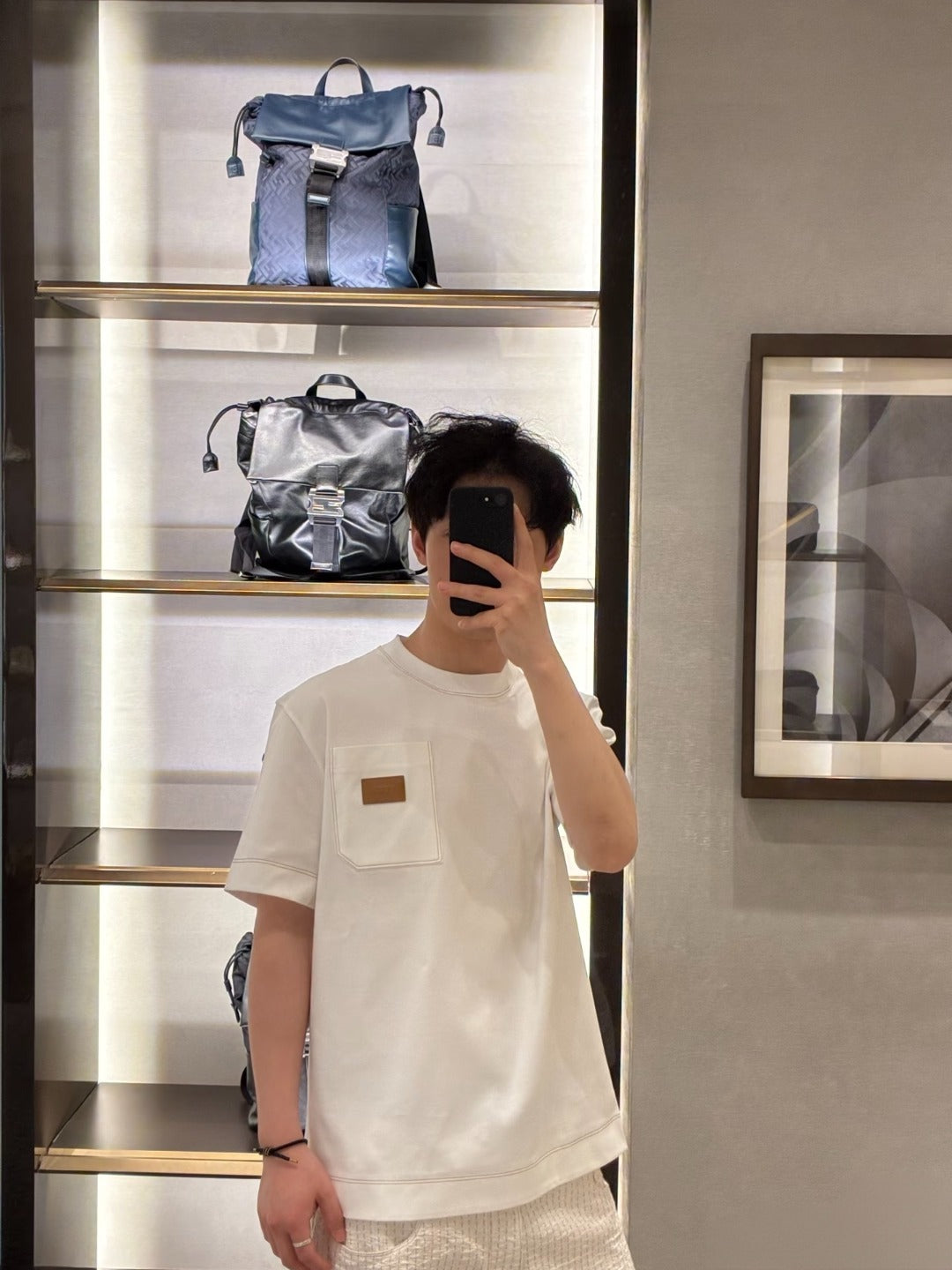 GTR / 펜디 라운드넥 반팔 티셔츠