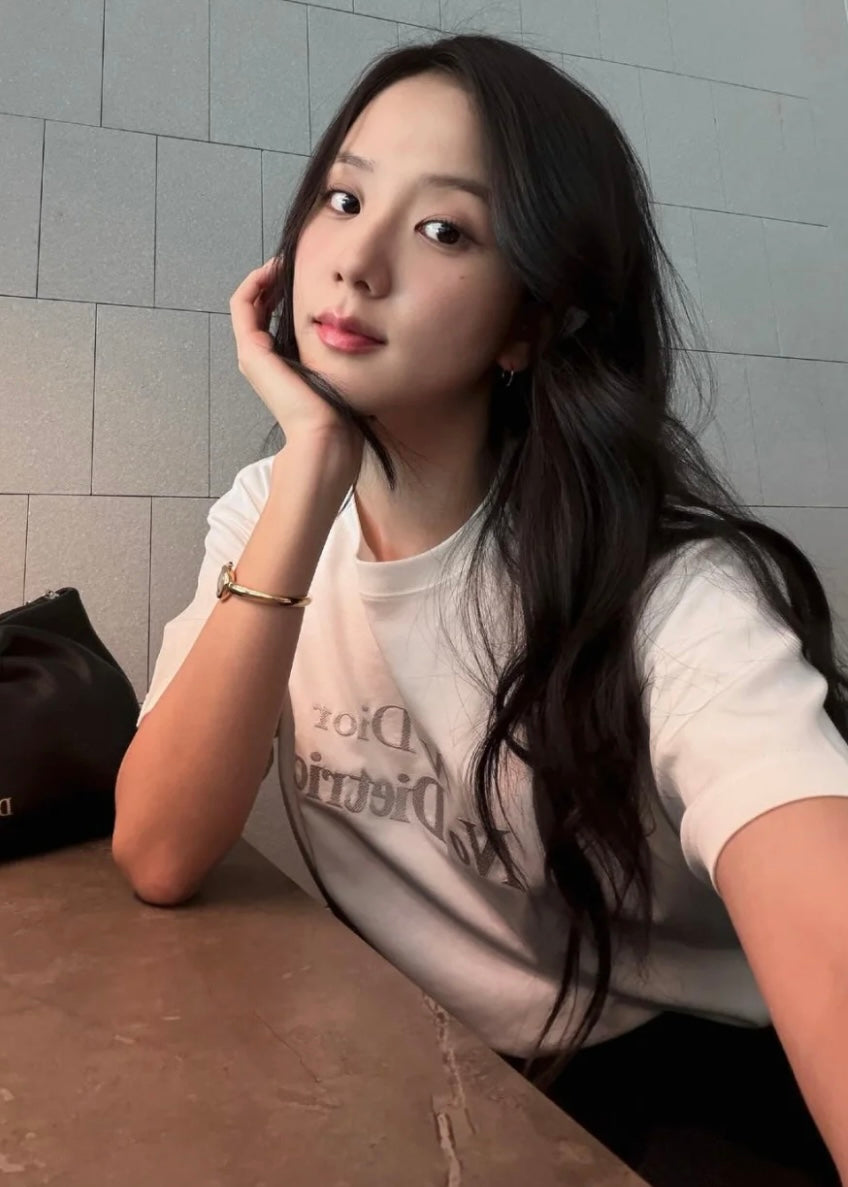 BVG / 디올 여성용 면 루즈핏 티셔츠