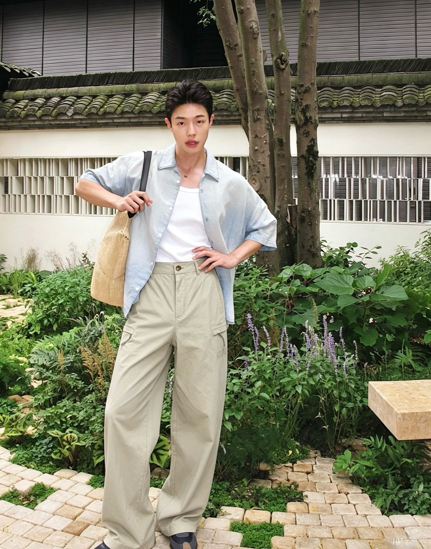 V공장 / 루이비통 바지
