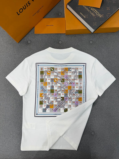 BVG / 루이비통 뱀 감기 프린트 티셔츠