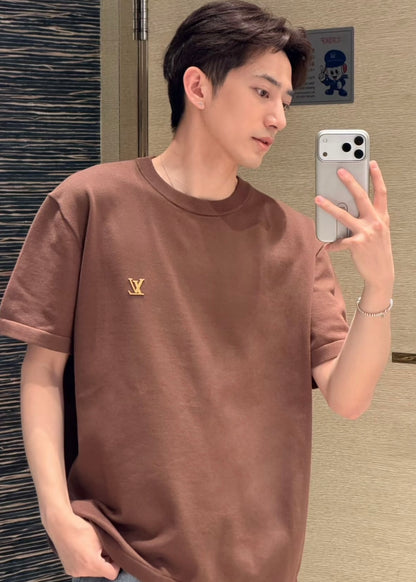 BVG / 루이비통 갈색 반팔 니트