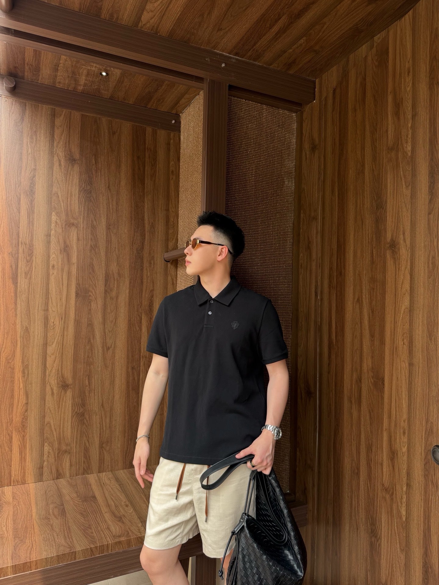 BVG / 구찌  블랙 엠블럼 자수
