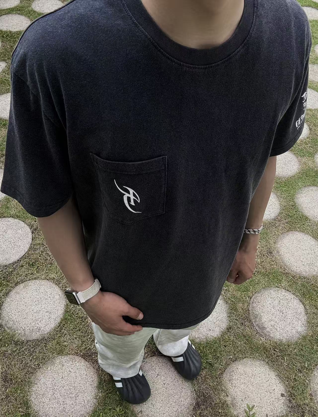 GTR / 크롬하츠 라운드넥 반팔 티셔츠