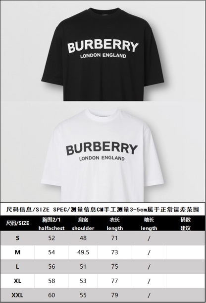 BVG / 버버리 면 티셔츠