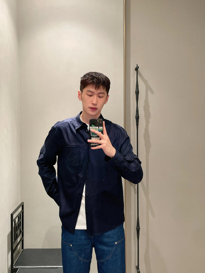 BVG / 루이비통 포켓 자수 셔츠