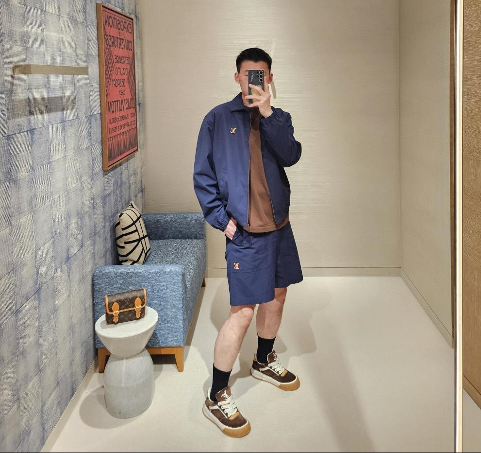 BVG / 루이비통 신상 레더 워크 숏팬츠