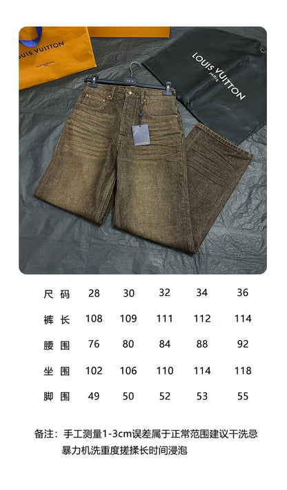 BVG / 루이비통 신상 데님 세트 데님 바지