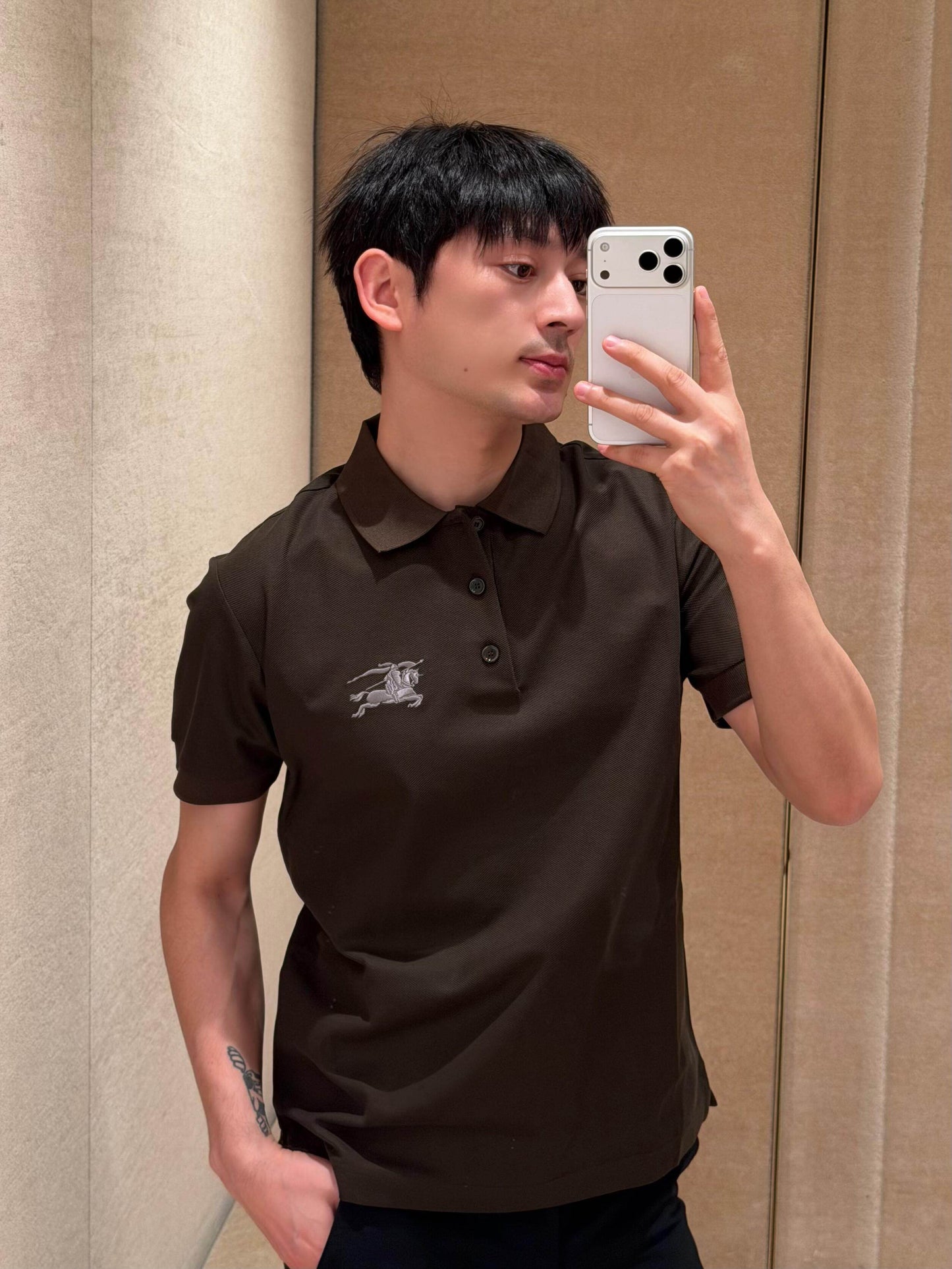 BVG / 버버리 면 폴로셔츠