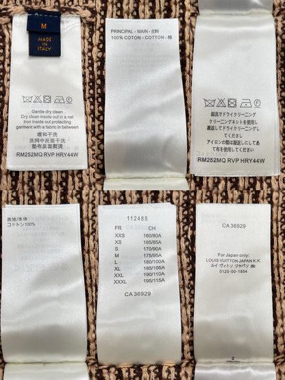 BVG / 루이비통 반팔 니트 망사 폴로셔츠