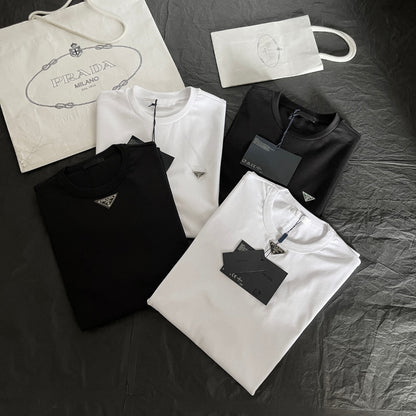 BVG /  프라다 삼각 로고 반팔 티셔츠