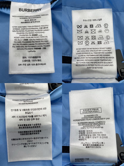 BVG / 버버리 체크 웨빙 나일론 후드 자켓