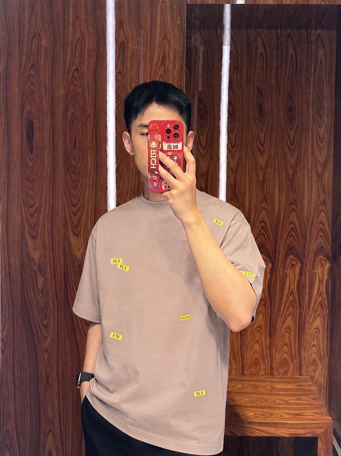 BVG / 발렌시아가 520 가격표 반팔 티