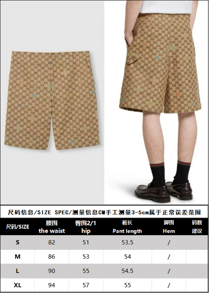 BVG / 구찌 GG 캔버스 반바지