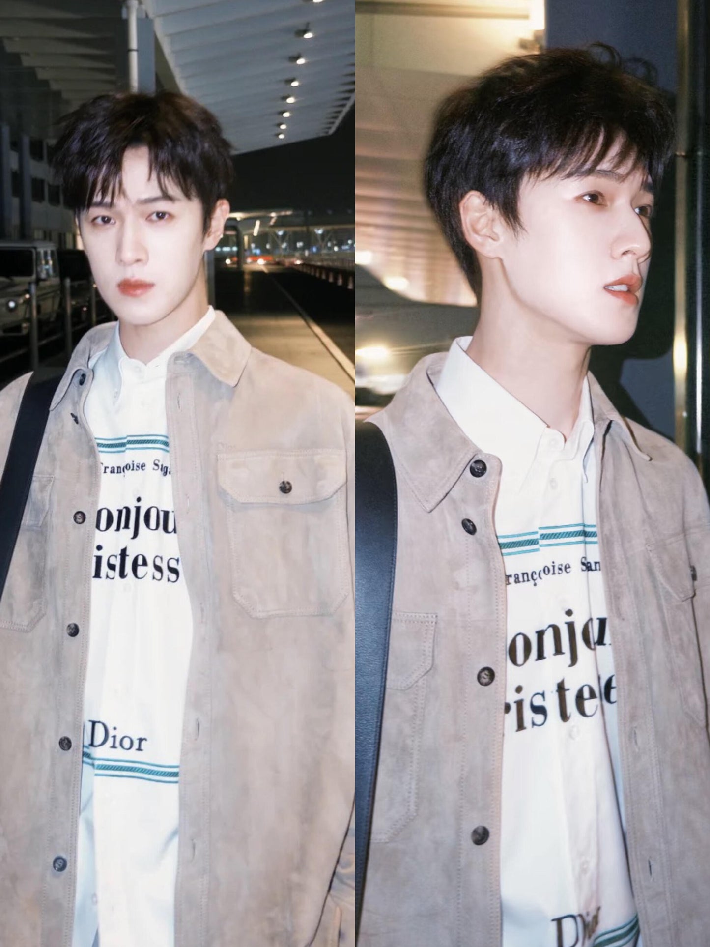 BVG / 디올 프린트 셔츠
