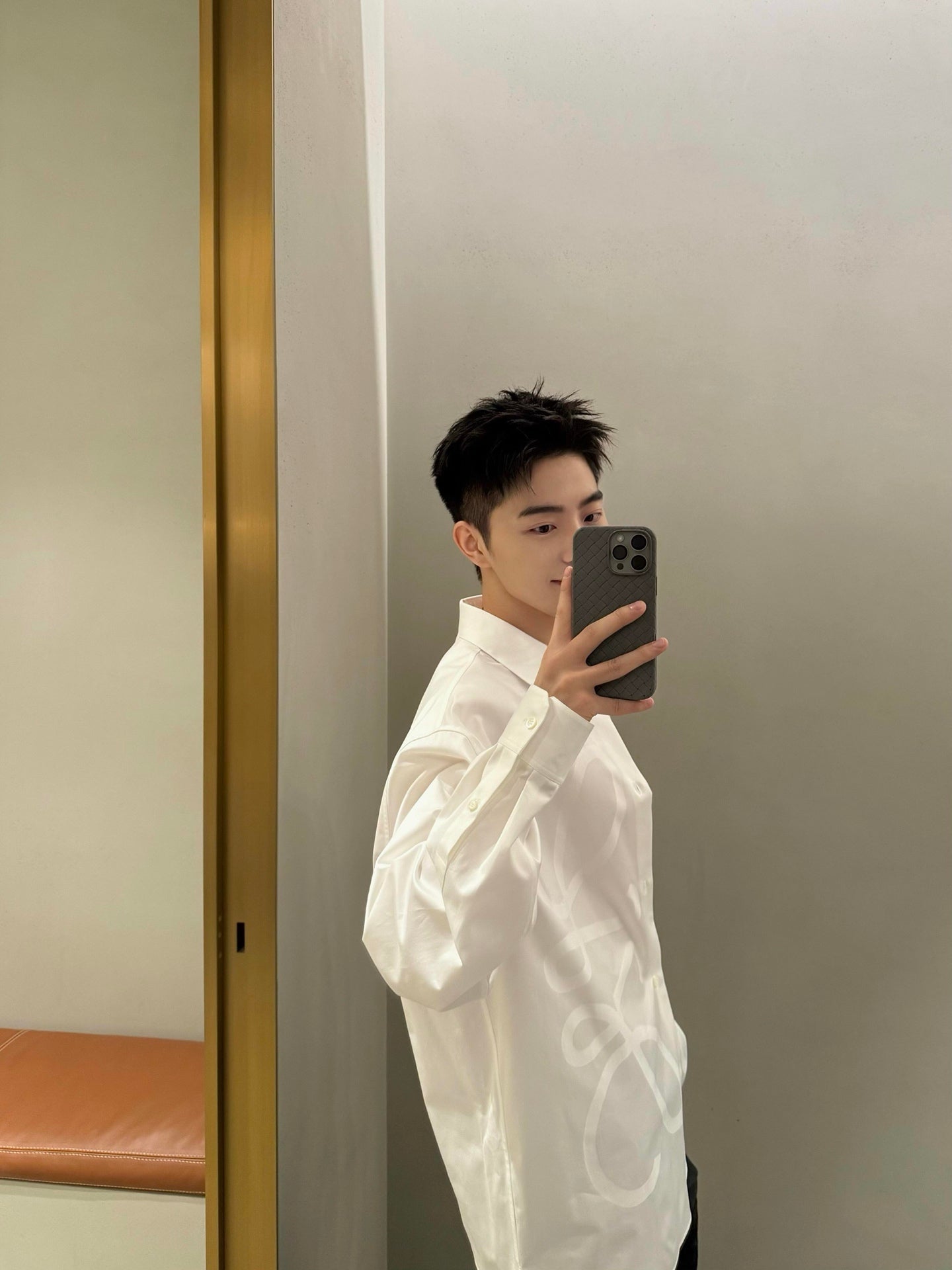 BVG / 루이비통 면 아나그램 셔츠