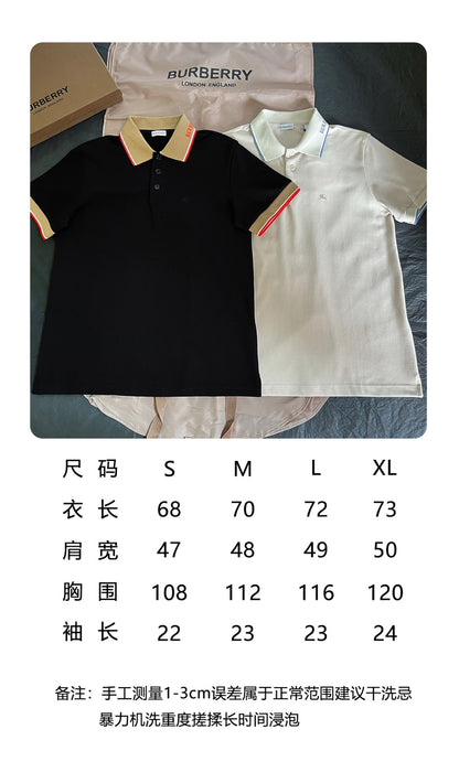 BVG / 버버리 레터링 로고 폴로셔츠