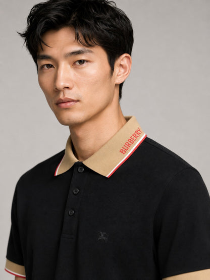 BVG / 버버리 레터링 로고 폴로셔츠