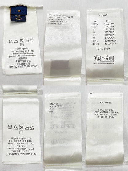 BVG / 루이비통 슬림핏 로고 티셔츠