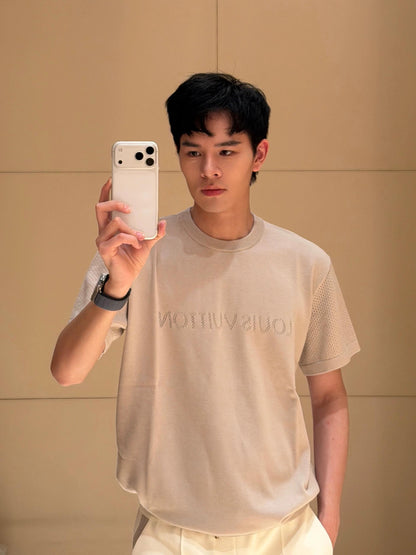 BVG / 루이비통 반팔 라운드넥 니트