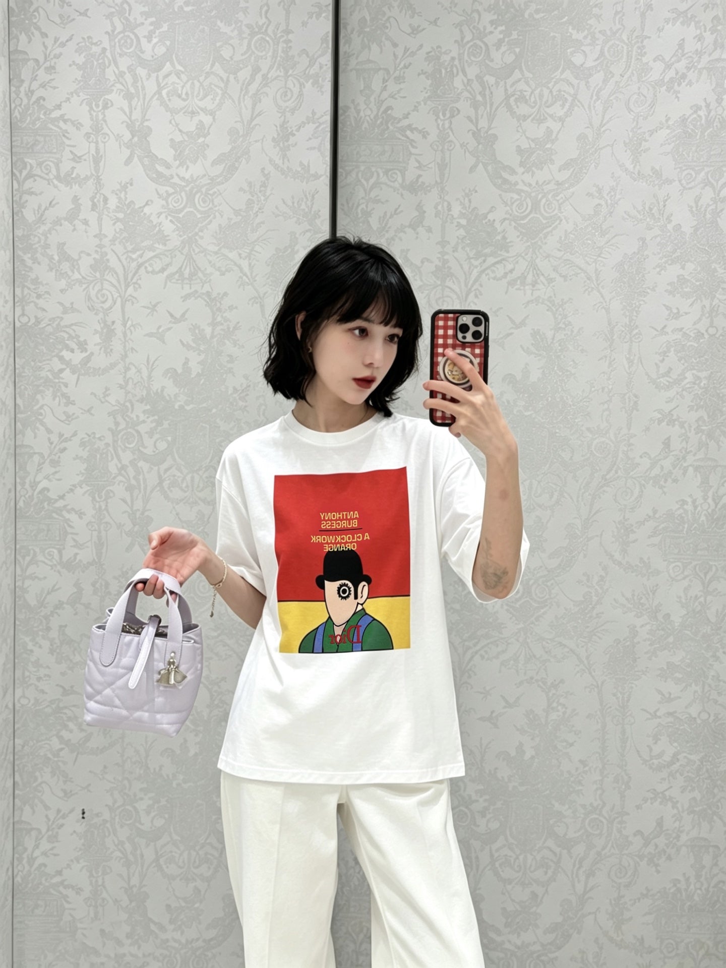 BVG / 디올 루즈핏 티셔츠
