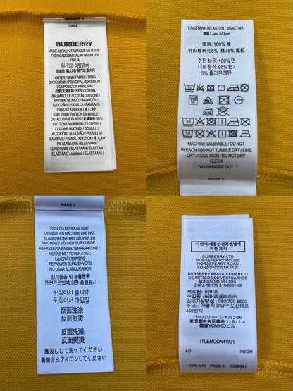 BVG / 버버리 코튼 폴로셔츠