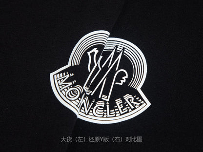 BVG / MC 후판 고무 엠블럼 프린트 티셔츠