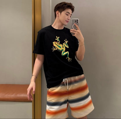 BVG / 루이비통 그라데이션 스트라이프 비치팬츠