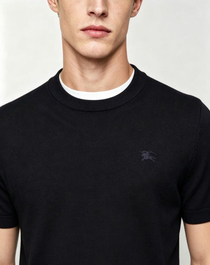 BVG / 버버리 울 니트 반팔 티셔츠