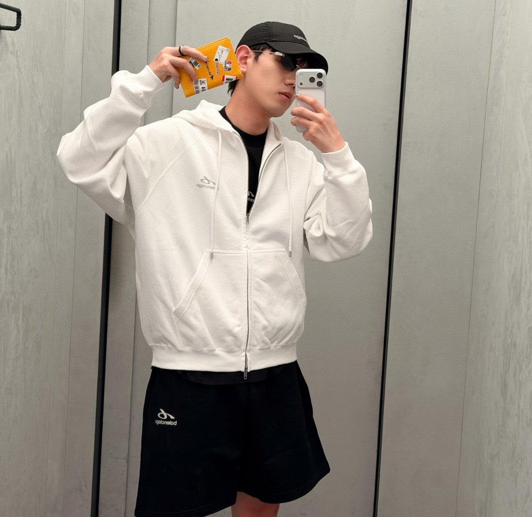 BVG / 발렌시아가 반사 링 로고 프린트 반바지