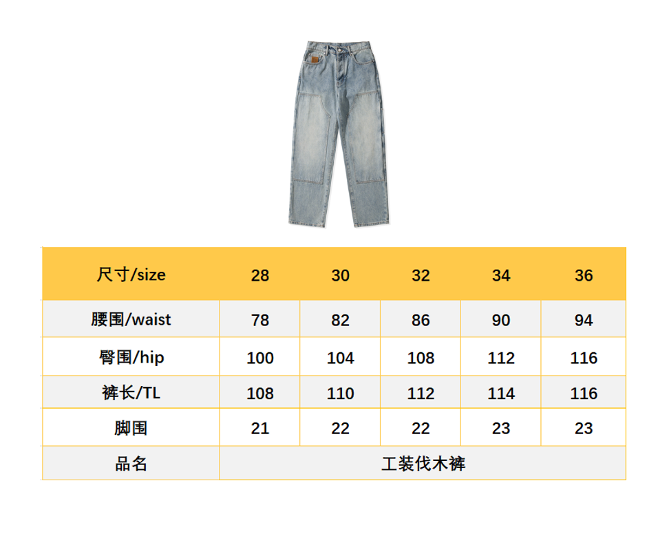 BVG / 루이비통 V패치 워크 청바지