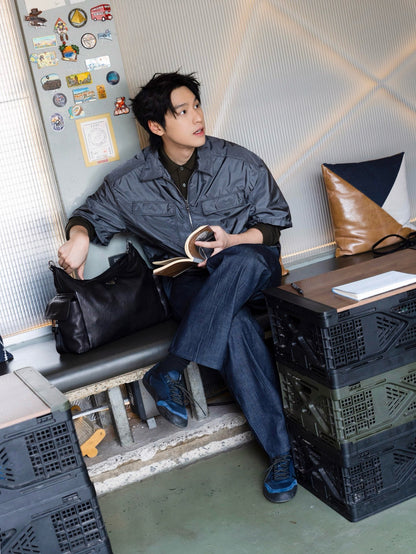 BVG / 프라다 삼각마크 포켓 나일론 셔츠