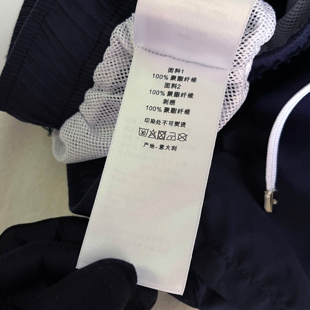 BVG / 디올 작은 마크 비치 반바지