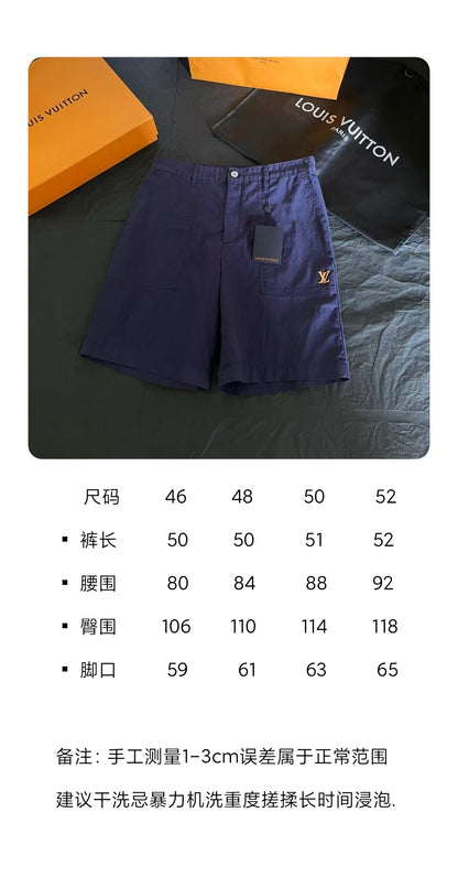 BVG / 루이비통 가죽태그 워크 반바지