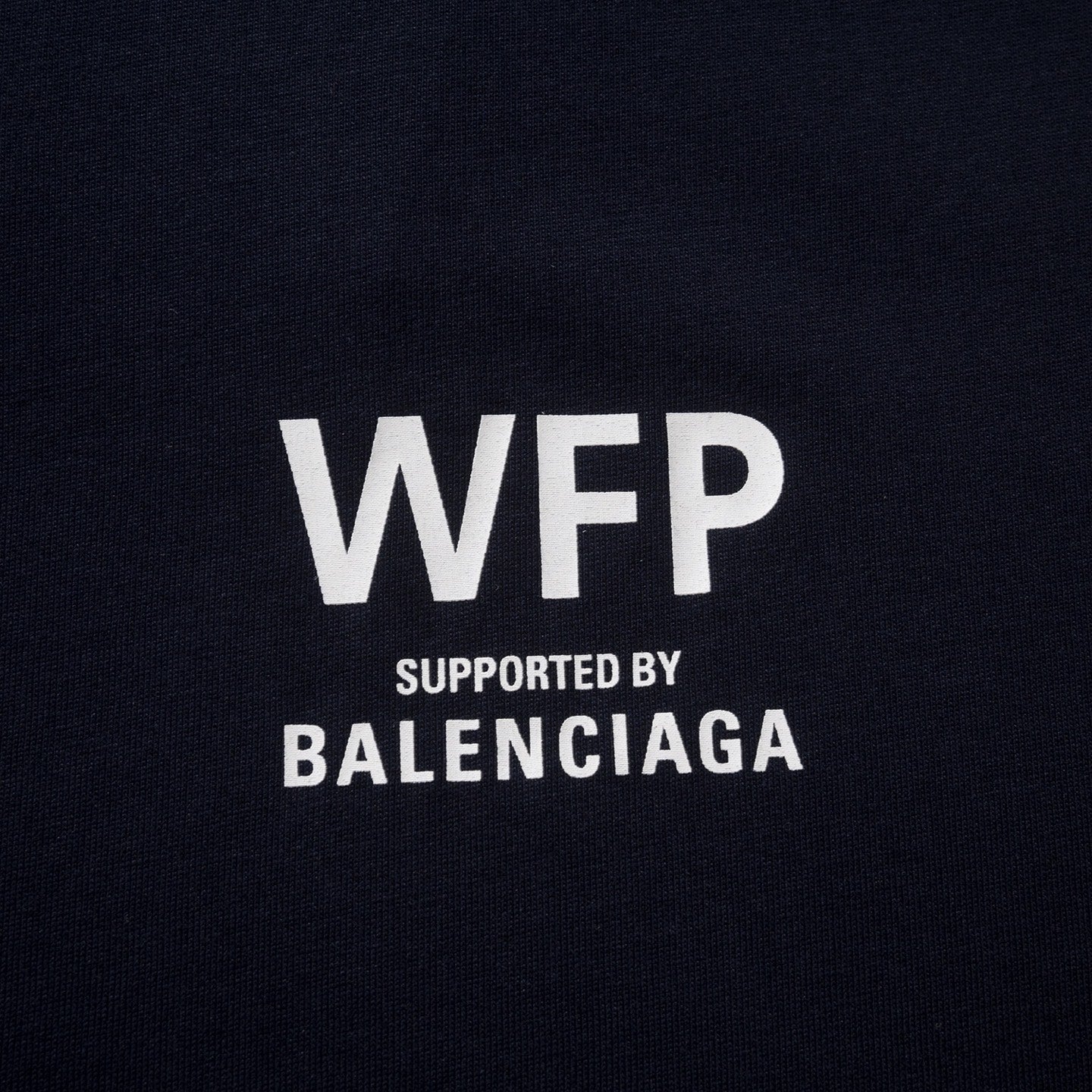 BVG / 발렌시아가 WFP 프린트 반팔 티셔츠