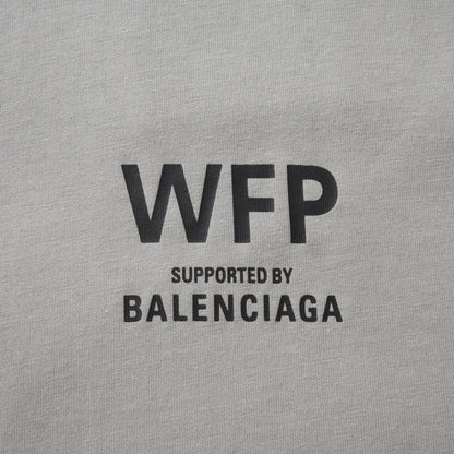 BVG / 발렌시아가 WFP 프린트 반팔 티셔츠