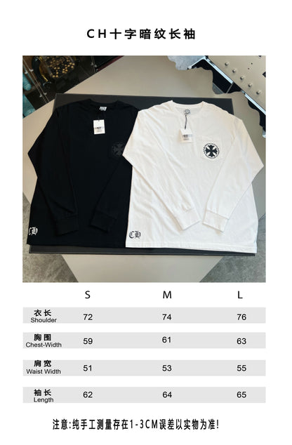 V공장 / 크롬하츠 긴팔 티셔츠