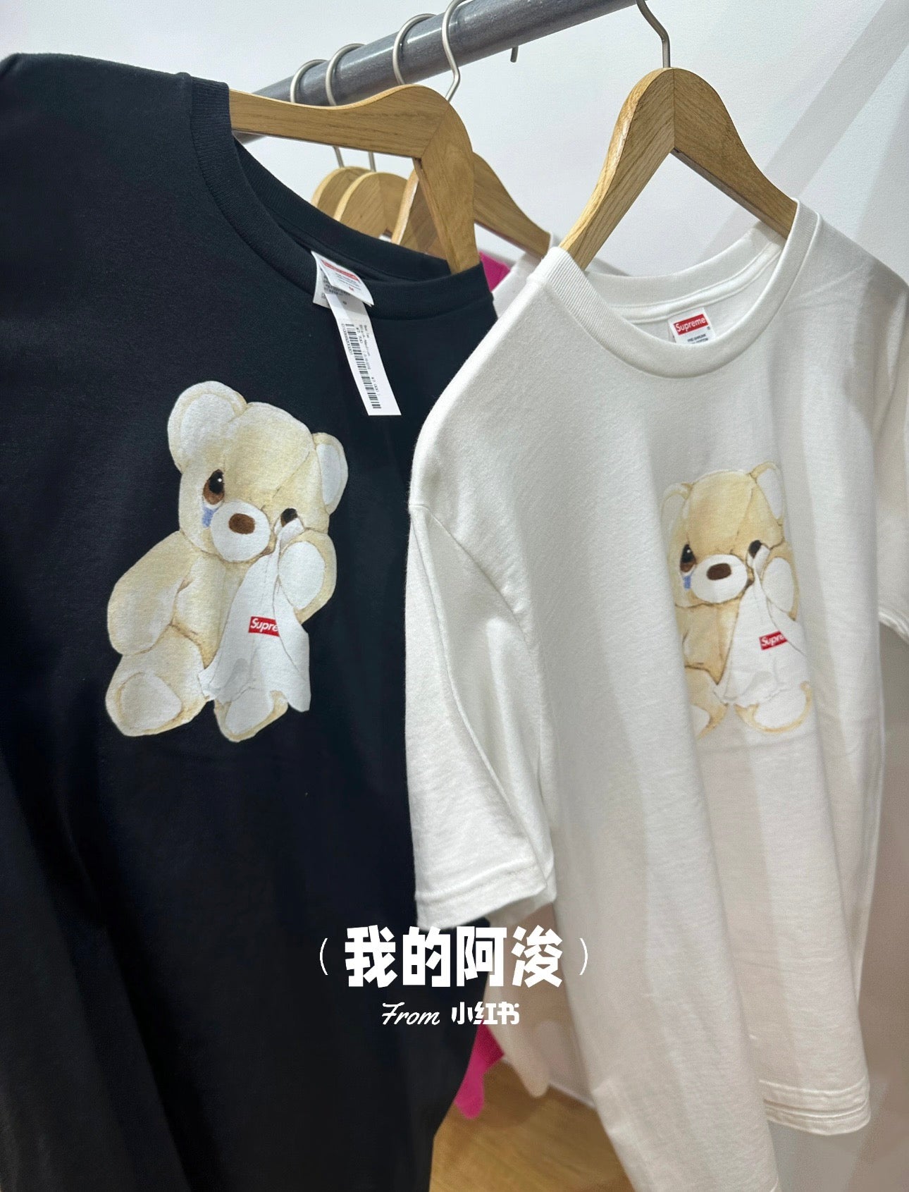 scn / 슈프림 곰 티셔츠