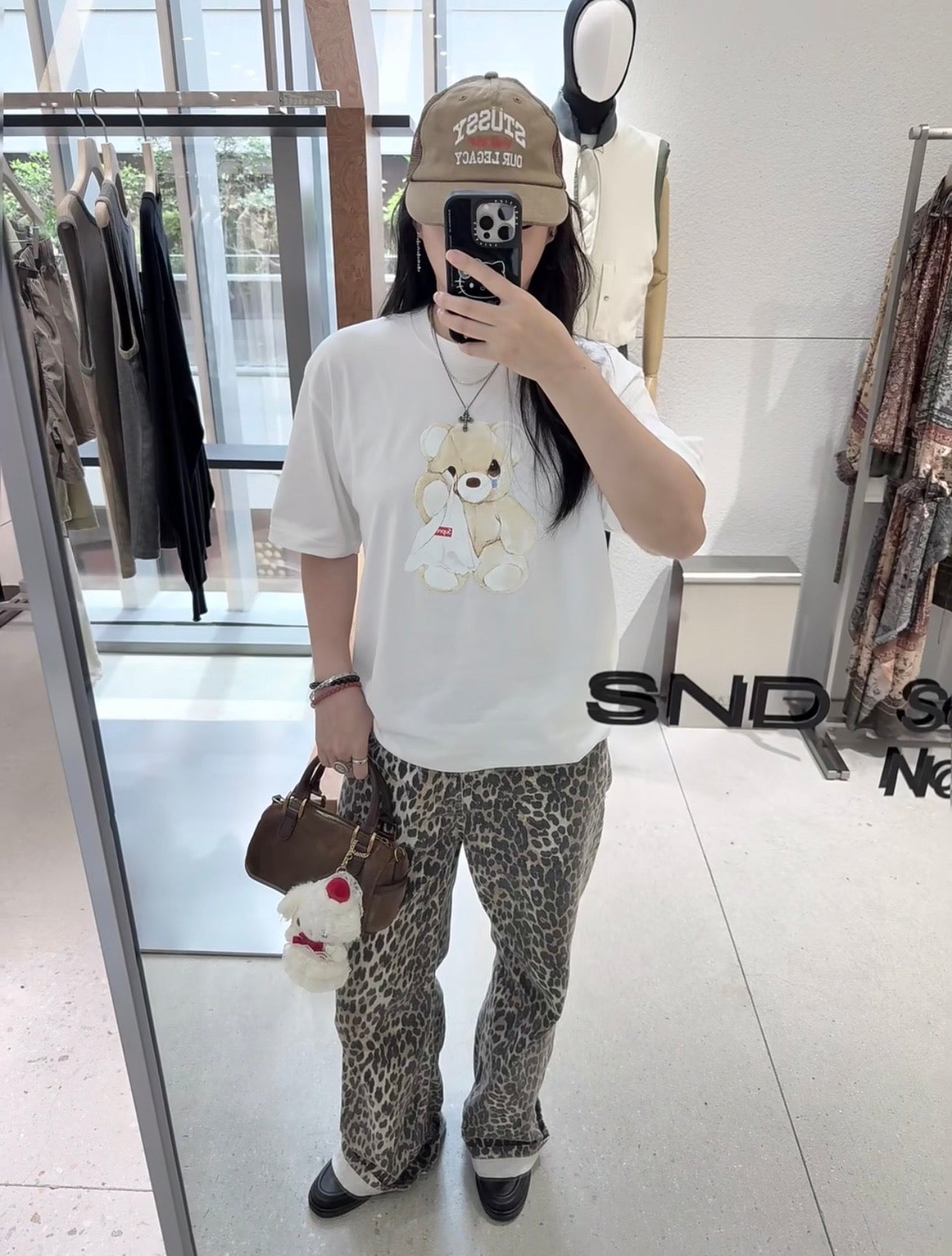 scn / 슈프림 곰 티셔츠