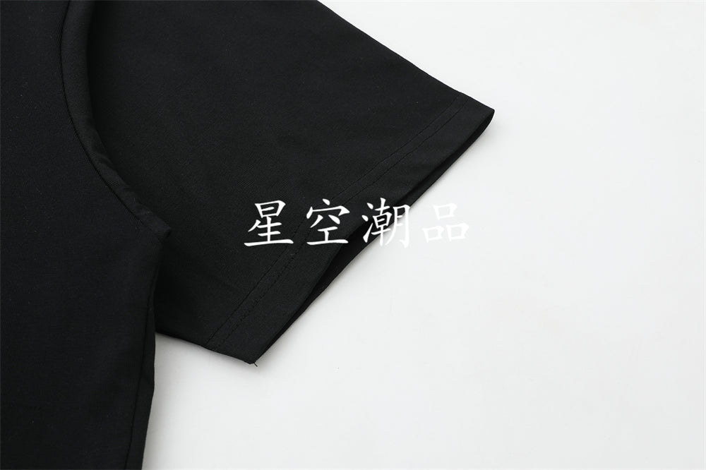 scn / 슈프림 독수리 패턴 프린트 티셔츠
