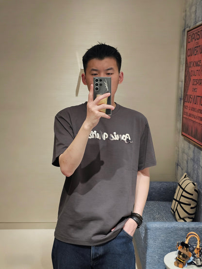 BVG / 루이비통 그라데이션 리본 테이프 티셔츠