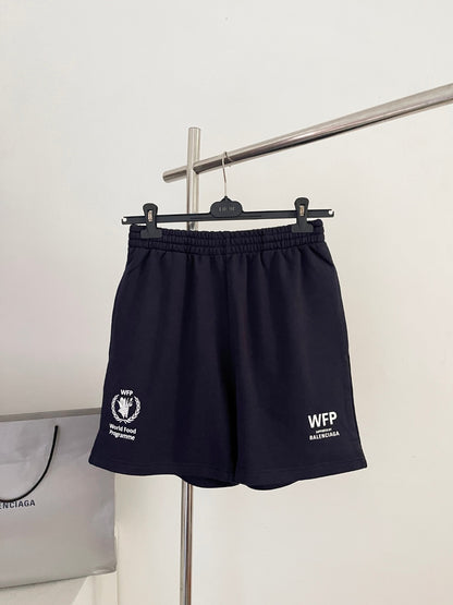 BVG / 발렌시아가 WFP 프린트 반바지