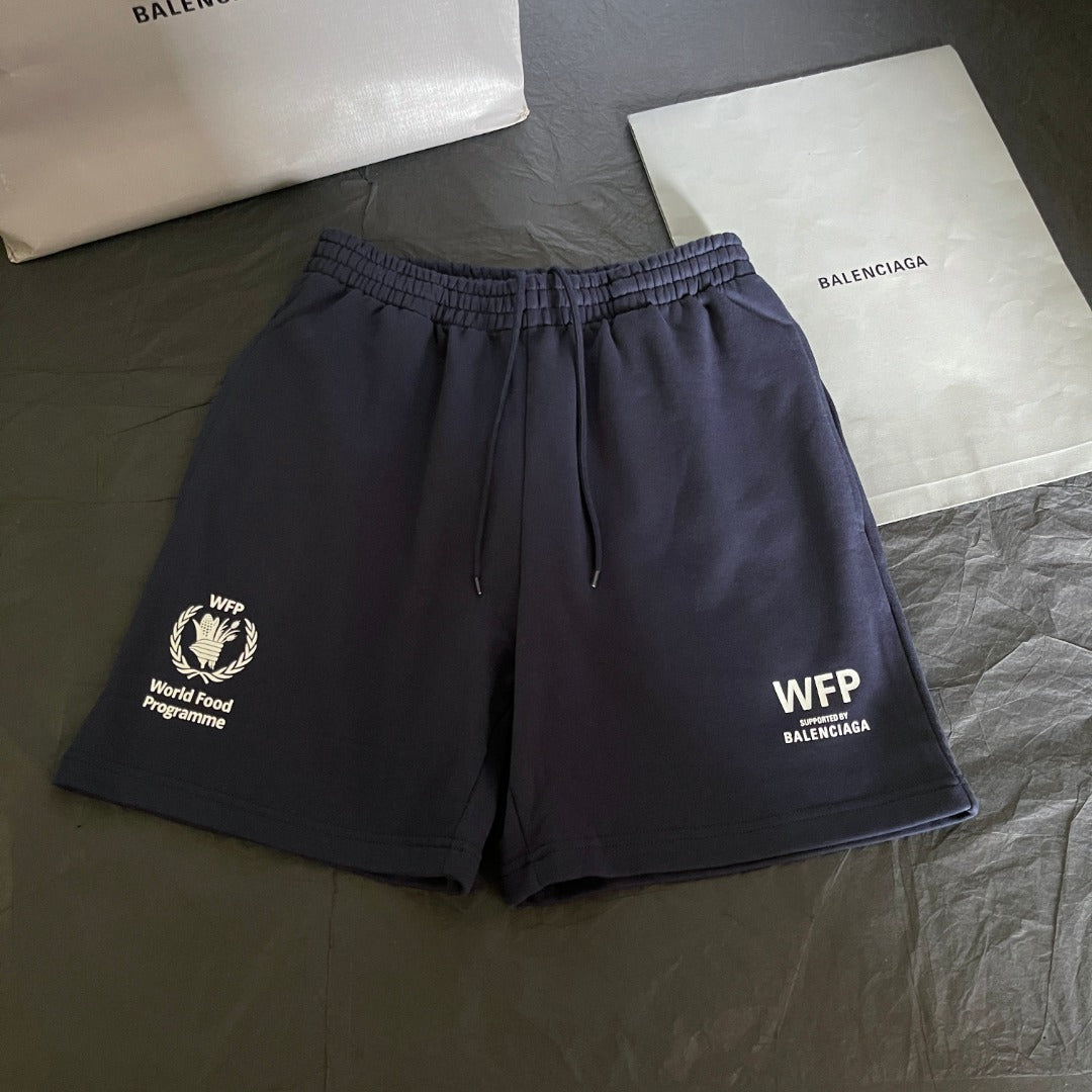 BVG / 발렌시아가 WFP 프린트 반바지