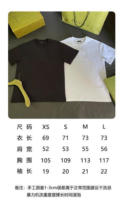 BVG / 구찌 월계수 잎 배지 반팔 티셔츠