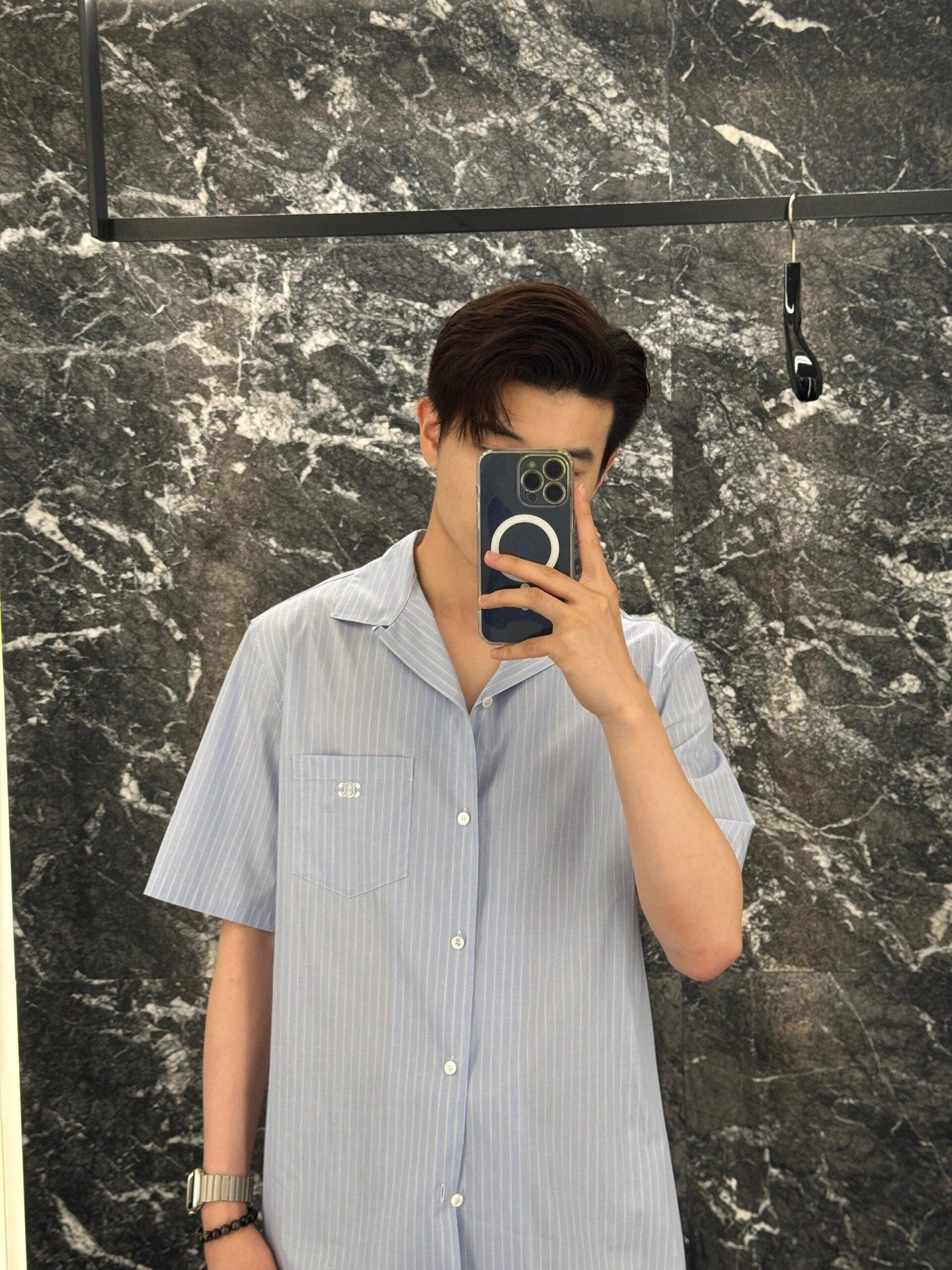 BVG / 셀린느 볼링 셔츠