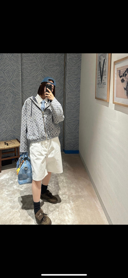 BVG / 루이비통 화이트 데님 반바지